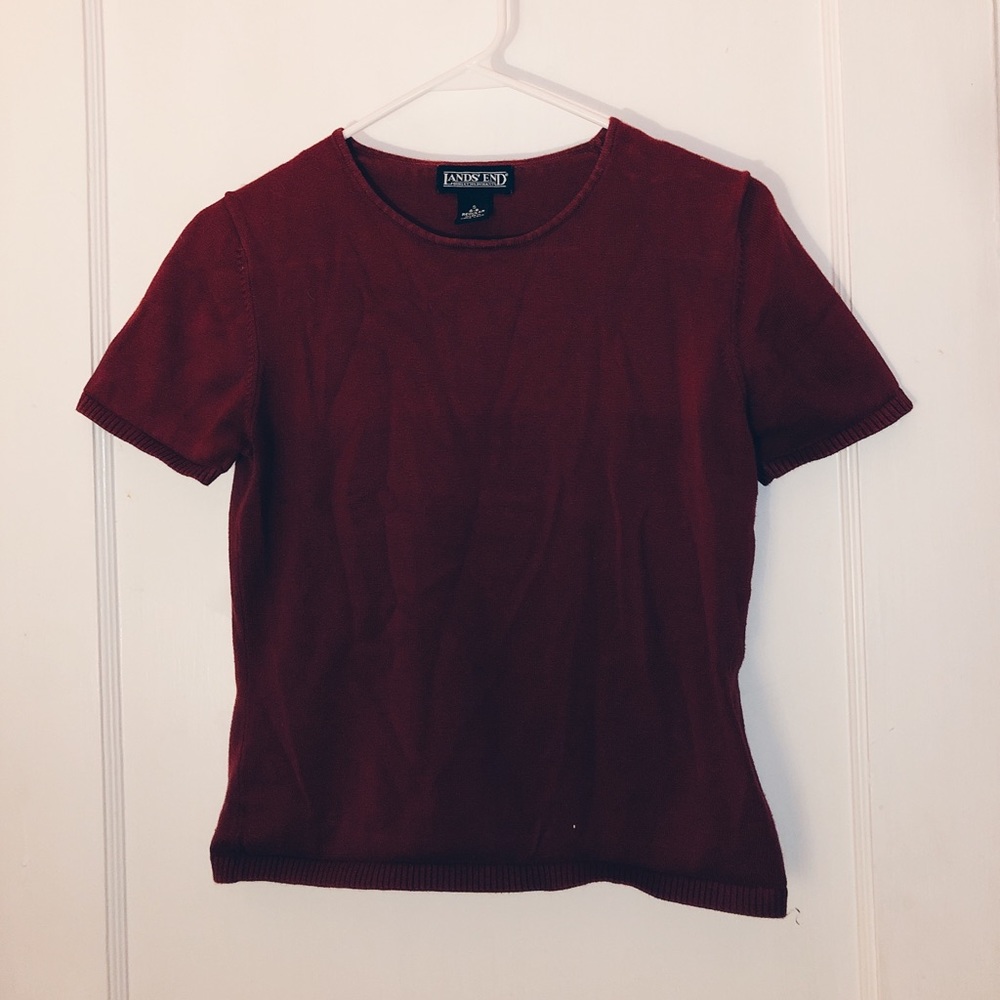 lands end crop top!!